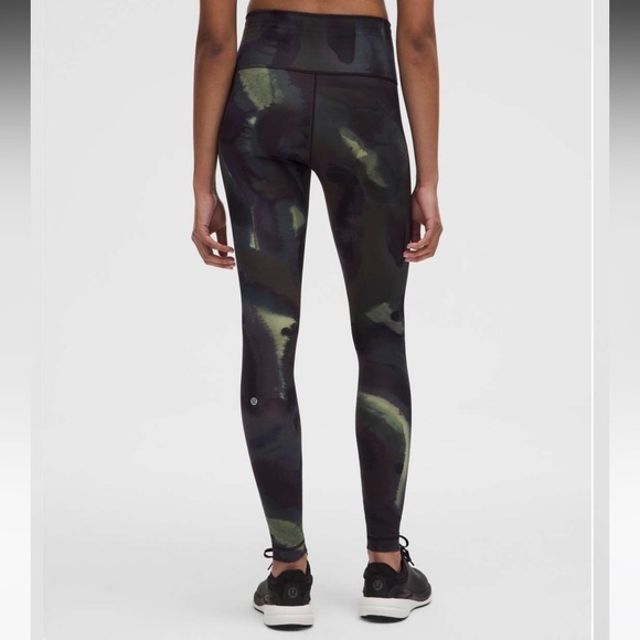 lululemon athletica Pants - Lululemon Wunder Train High-Rise‎ Tight 28" Ink Islands Burnside Multi Si…
